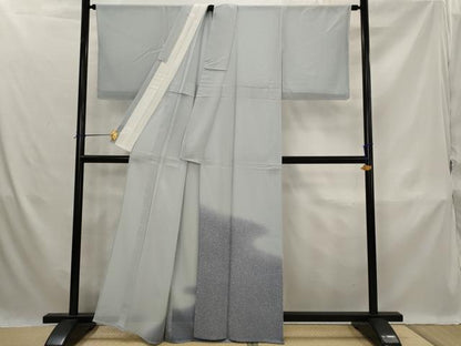 平和屋着物＊夏物　訪問着　絽縮緬　霞文　暈し染め　正絹　逸品　未使用　AABK3035st