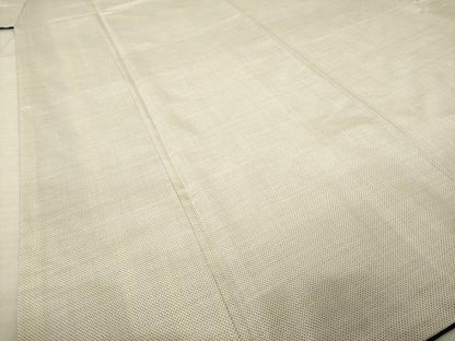 平和屋着物●本場大島紬　白大島　カタス　阿多利謹製　証紙付き　正絹　逸品　AABK3055ck
