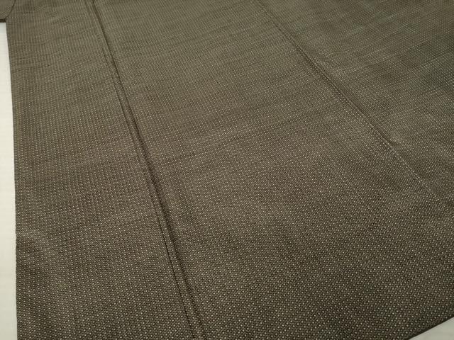 平和屋着物●男性　本場大島紬　アンサンブル　西郷絣　反端付き　正絹　逸品　AABK3067ck