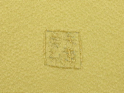平和屋着物●訪問着　総刺繍　蘇州刺繍　几帳花文　金糸　正絹　逸品　AABK3071ck