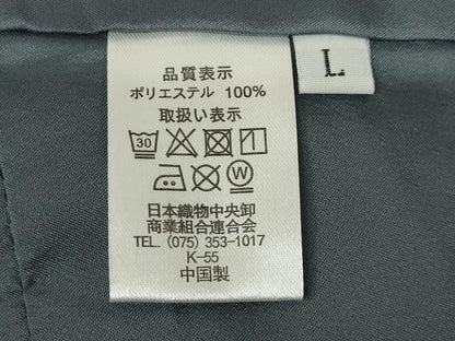 平和屋着物●小紋　玩具文　黒地　洗える着物　AABK3076ck