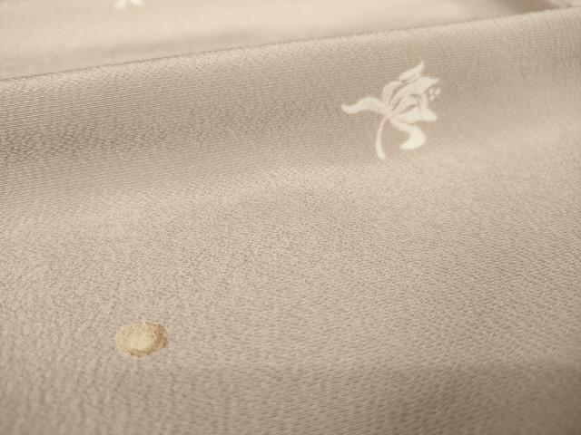 平和屋着物●洗える最高級着物　＜英＞はなぶさ謹製　小紋　舞花文　洗える着物　AABK3085ck