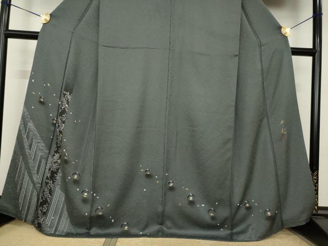 平和屋着物●雲龍　訪問着　舞桜　雫　金彩　正絹　逸品　AABK3088ck