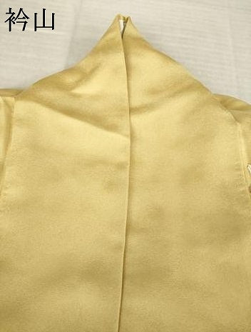 平和屋着物●螺鈿作家　甲斐泰造　訪問着　螺鈿　菊　金彩　正絹　逸品　AABK3095ck