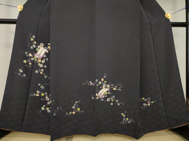 平和屋着物●訪問着　誰が袖唐草文　金糸　金彩　正絹　逸品　AABK3105ck