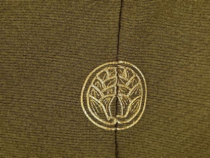 平和屋着物●訪問着　総刺繍　中国三大刺繍　汕頭刺繍　スワトウ刺繍　几帳吉祥文　金糸　正絹　逸品　AABK3118ck