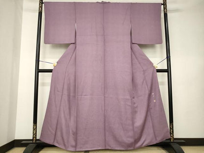 平和屋着物●江戸小紋 作家物 鮫小紋柄 やまと誂製 正絹 逸品 AABK3121ck