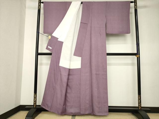 平和屋着物●江戸小紋 作家物 鮫小紋柄 やまと誂製 正絹 逸品 AABK3121ck