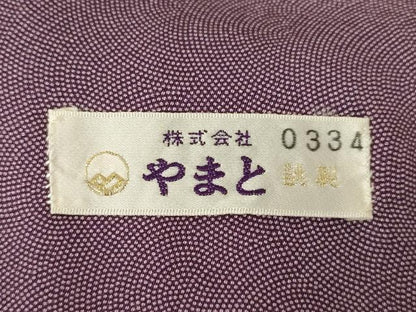 平和屋着物●江戸小紋 作家物 鮫小紋柄 やまと誂製 正絹 逸品 AABK3121ck