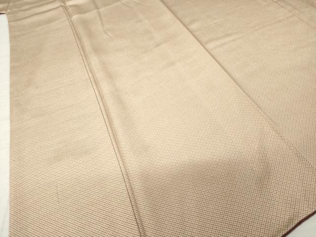 平和屋着物●江戸小紋 菱文 正絹 逸品 AABK3122ck