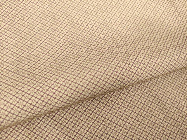 平和屋着物●江戸小紋 菱文 正絹 逸品 AABK3122ck