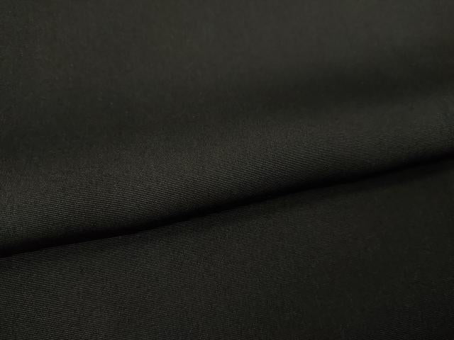 平和屋着物●男性　黒紋付　正絹　逸品　AABK3125ck
