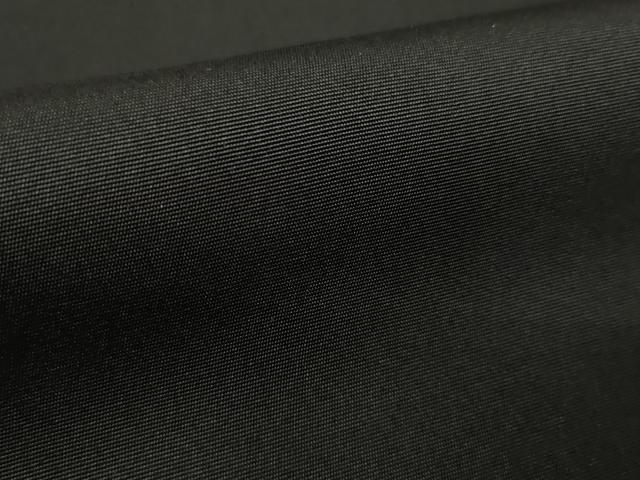 平和屋着物●男性　黒紋付　正絹　逸品　AABK3125ck