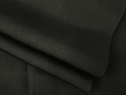平和屋着物●男性　黒紋付　正絹　逸品　AABK3125ck