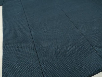 平和屋着物●男性　紬　アンサンブル　80亀甲　総詰め　正絹　逸品　AABK3130ck