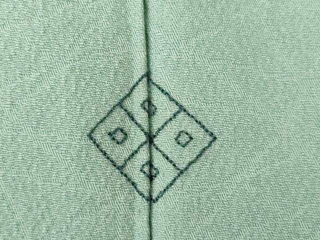 平和屋着物●訪問着　雲重ね花文　金彩　正絹　逸品　AABK3131ck