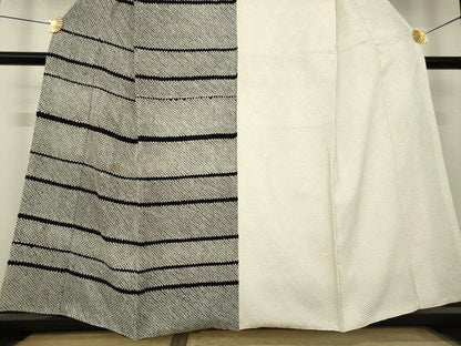 平和屋着物●本疋田絞り　訪問着　横段文　正絹　逸品　AABK3132ck