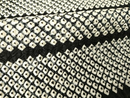 平和屋着物●本疋田絞り　訪問着　横段文　正絹　逸品　AABK3132ck