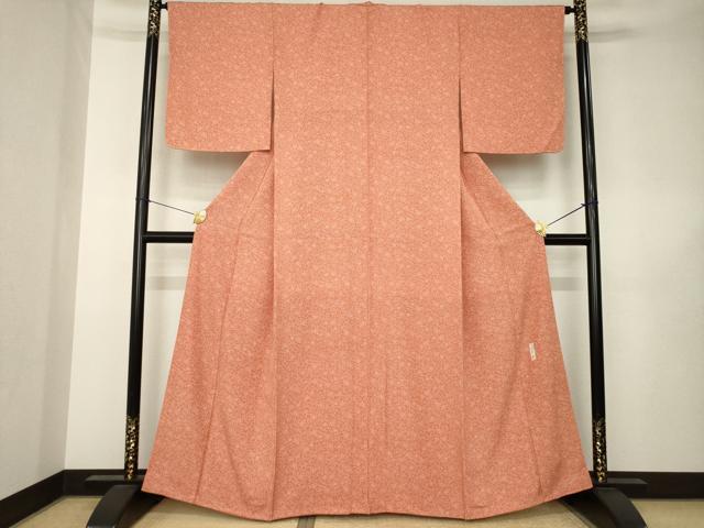 平和屋着物●重要無形文化財　人間国宝　中村勇二郎　江戸小紋　鳳凰　正絹　逸品　未使用　AABK3138ck