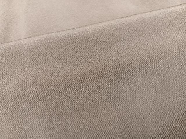 平和屋着物●上質な色無地　茶鼠色　正絹　逸品　AABK3185ph