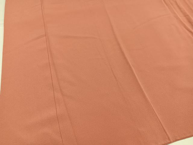 平和屋着物●上質な色無地　東雲色　正絹　逸品　AABK3187ph