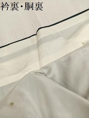 平和屋着物●本塩沢　110亀甲　亀甲文　正絹　逸品　未使用　AABK3189ph