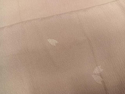 平和屋着物●長襦袢　無双仕立て　舞桜地紋　暈し染め　やまと誂製　正絹　逸品　AABK3196ph