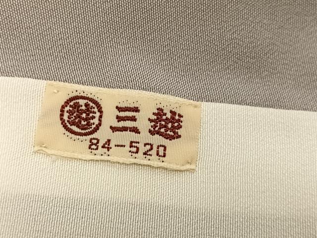 平和屋着物●訪問着　地紙草花文　金彩　三越扱い　正絹　逸品　AABK3198ph