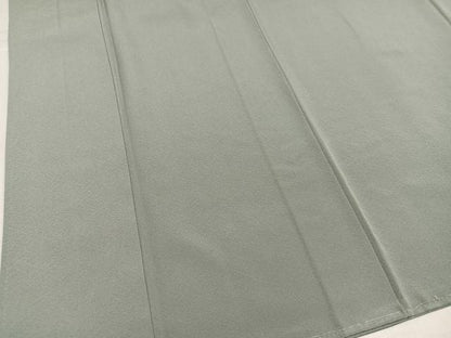 平和屋着物●上質な色無地　蕎麦切色　正絹　逸品　未使用　AABK3201ph