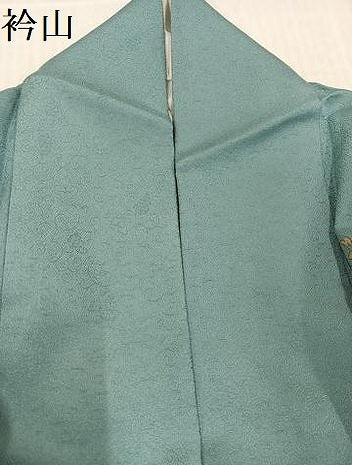 平和屋着物●訪問着　中国三大刺繍　汕頭刺繍　スワトウ刺繍　螺鈿箔　草花文　暈し染め　金彩　やまと誂製　正絹　逸品　AABK3242ph