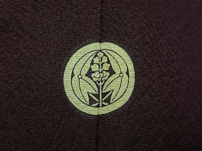 平和屋着物●上質な色無地　似せ紫色　正絹　逸品　未使用　AABK3251ph