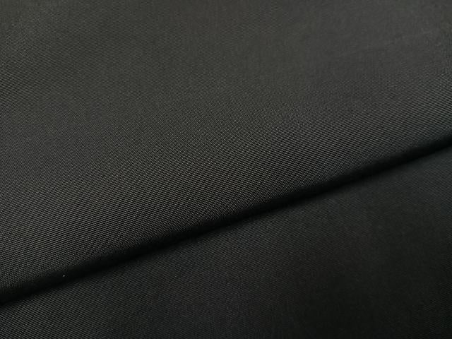 平和屋着物●男性　黒紋付・羽織セット　正絹　逸品　AABK3252ph