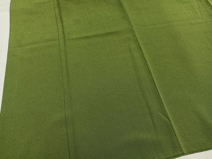 平和屋着物●上質な色無地　根岸色　正絹　逸品　AABK3256ph