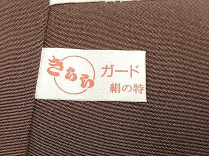平和屋着物●訪問着　辻が花　暈し染め　金彩　銀通し地　正絹　逸品　AABK3269ph