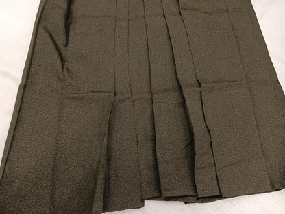 平和屋着物●男性　行灯袴　幾何学文様　正絹　逸品　AABK3272ph
