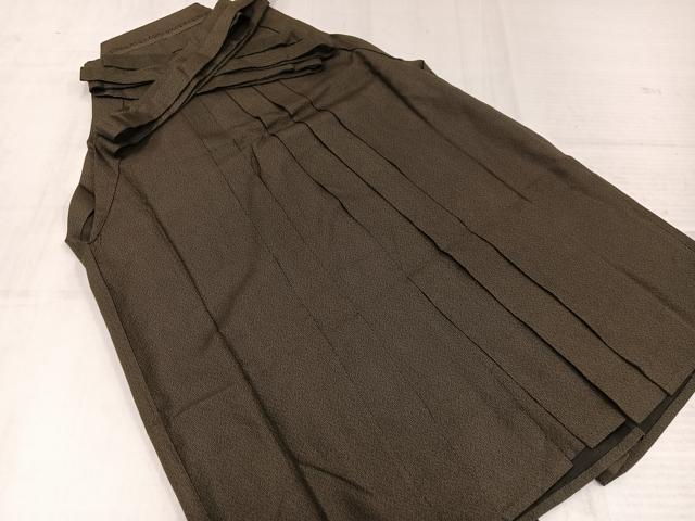 平和屋着物●男性　行灯袴　正絹　逸品　AABK3274ph