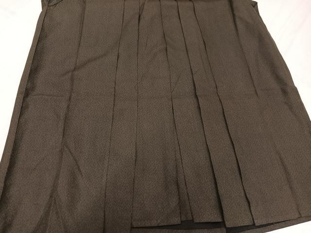 平和屋着物●男性　行灯袴　正絹　逸品　AABK3274ph