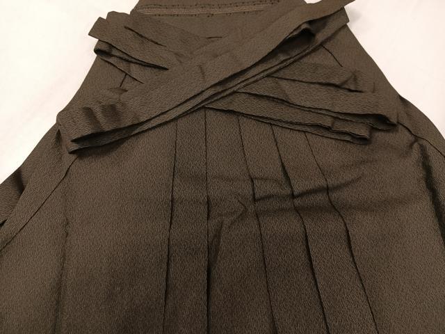 平和屋着物●男性　行灯袴　正絹　逸品　AABK3274ph