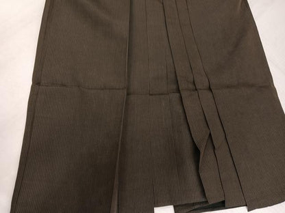 平和屋着物●男性　行灯袴　縞　正絹　逸品　AABK3275ph