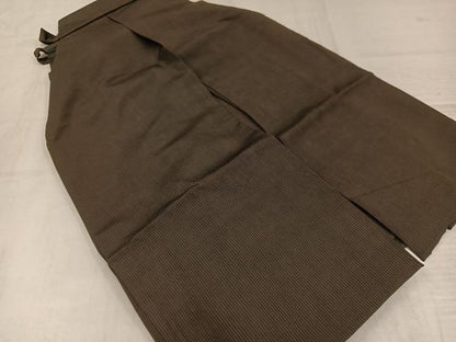 平和屋着物●男性　行灯袴　縞　正絹　逸品　AABK3275ph