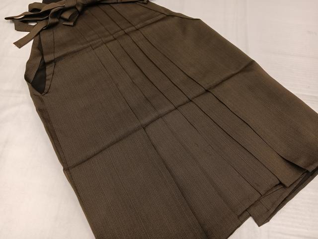 平和屋着物●男性　行灯袴　縞　正絹　逸品　AABK3276ph