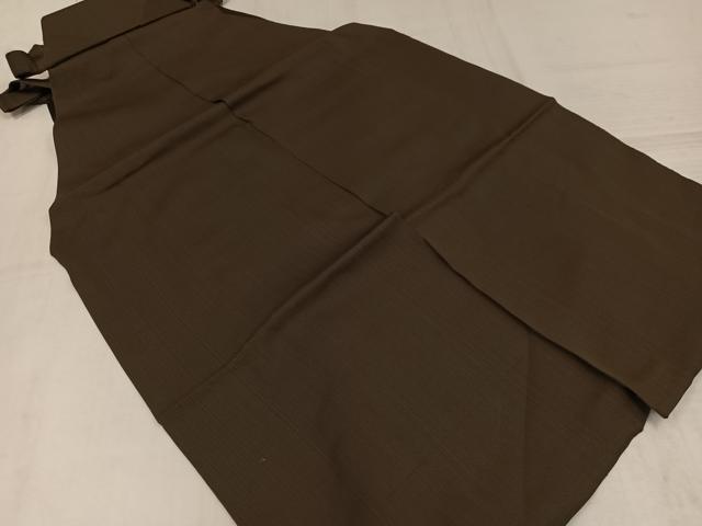 平和屋着物●男性　行灯袴　縞　正絹　逸品　AABK3276ph