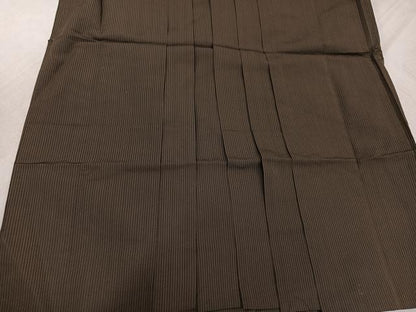 平和屋着物●男性　行灯袴　縞　正絹　逸品　AABK3277ph