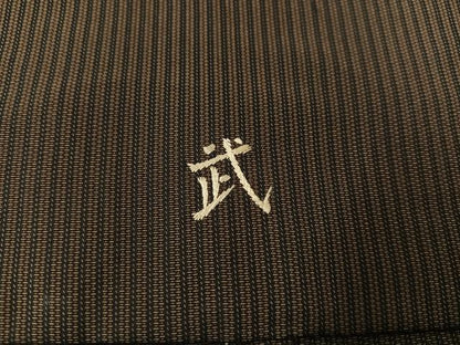 平和屋着物●男性　行灯袴　縞　正絹　逸品　AABK3277ph