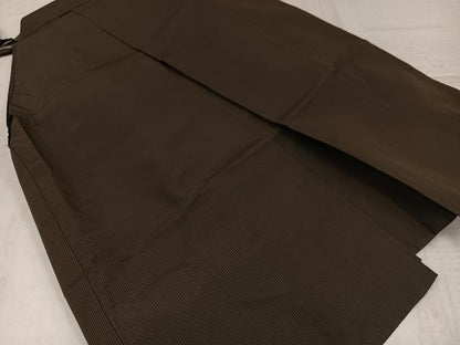 平和屋着物●男性　行灯袴　縞　正絹　逸品　AABK3281ph