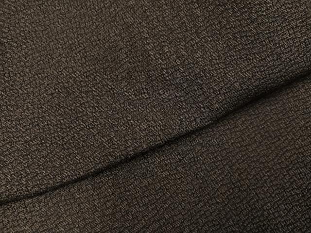平和屋着物●男性　行灯袴　幾何学文様　正絹　逸品　AABK3282ph