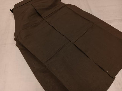 平和屋着物●男性　行灯袴　縞　正絹　逸品　未使用　AABK3283ph