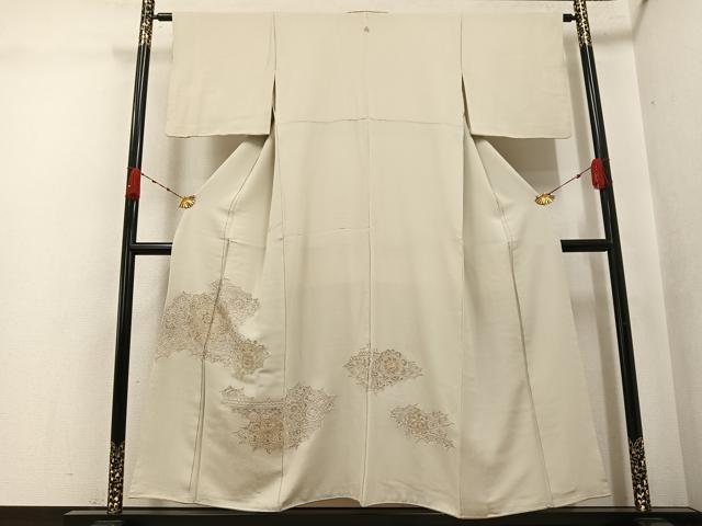 平和屋着物●豪華色留袖　総刺繍　中国三大刺繍　汕頭刺繍　スワトウ刺繍　花尽くし　正絹　逸品　AABK3298ph