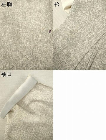 平和屋着物●上質な小紋　舞蝶文　正絹　逸品　AABK3321ck