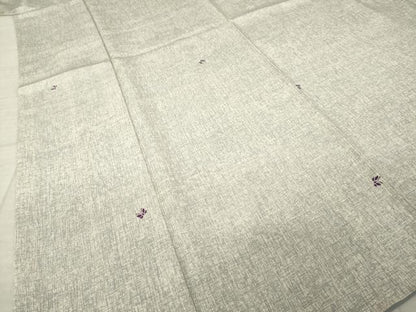 平和屋着物●上質な小紋　舞蝶文　正絹　逸品　AABK3321ck